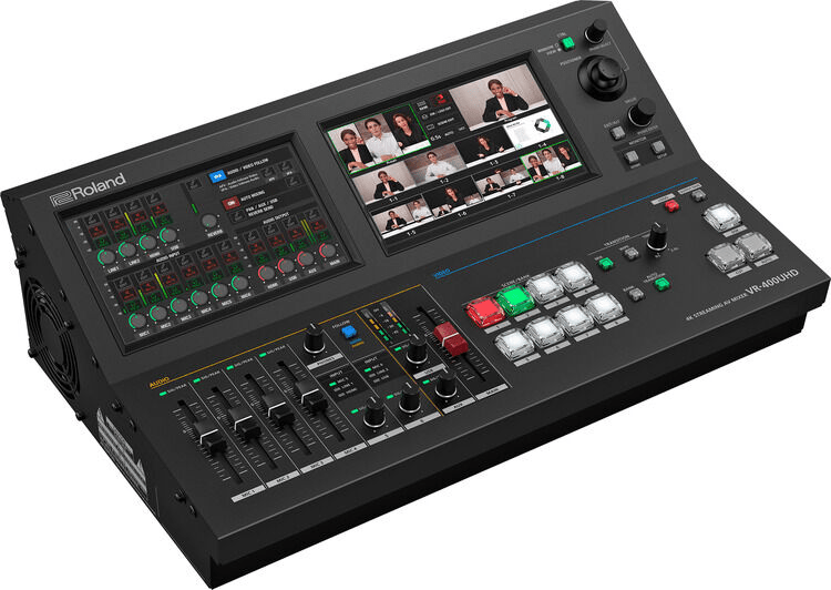 Roland Vr-400uhd 4k Av Streaming Mixer 