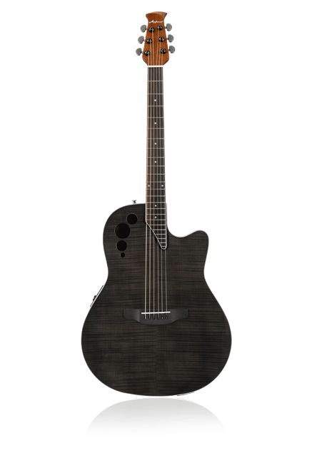 Ovation Applause AE44IIP-TBKF 島村楽器　限定モデル Ovation Applause AE44IIP Elite Plus, Mid-depth bowl - Transparent