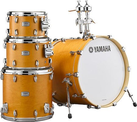 Yamaha TMP2F4 Tour Custom 4-piece Shell Pack - Licorice Satin