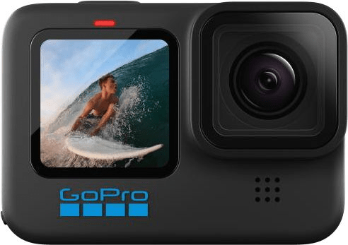  GoPro HERO10 Black, Waterproof Action Camera, 5.3K60/4K Video,  1080p Live Streaming, Essential Bundle with Extra Battery, 32GB microSD  Card, Card Reader : Electronics