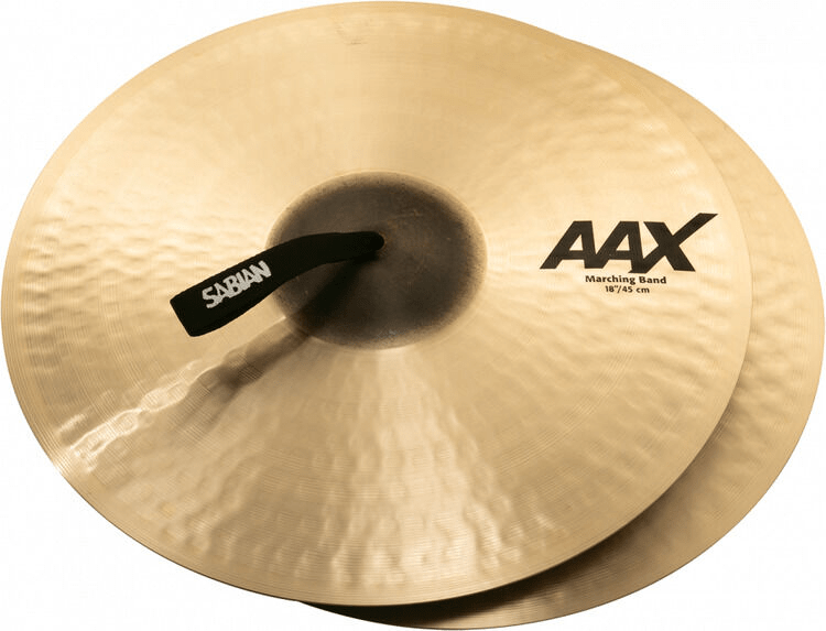 Sabian AAX Marching Band Hand Cymbals (Pair) - 18-inch | Sweetwater