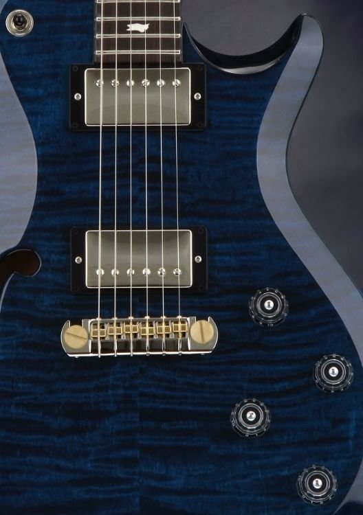 PRS S2 Singlecut Semi-Hollow - Whale Blue | Sweetwater