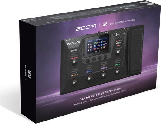 Zoom G6 Multi-effects Processor | Sweetwater