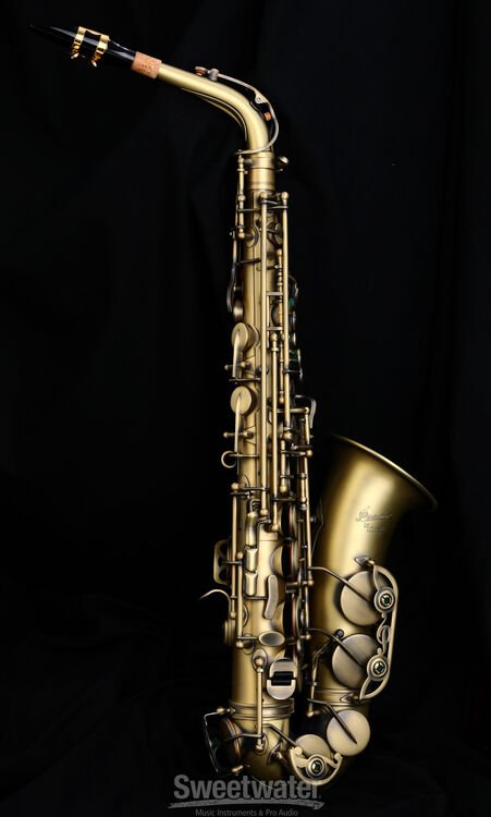P. Mauriat PMSA-185 Intermediate Alto Saxophone - Dark Finish