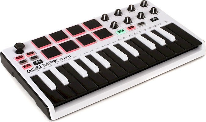 Akai Professional MPK Mini mkII Keyboard Controller - White with ...