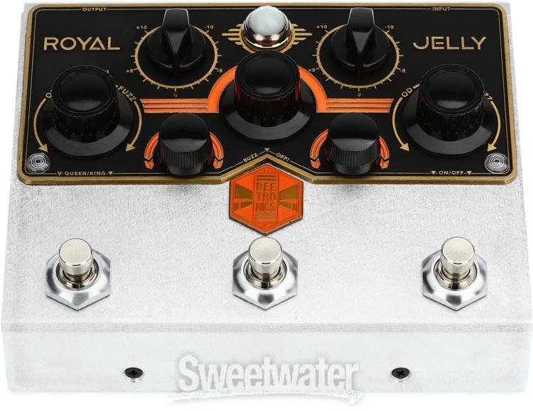 Beetronics FX Royal Jelly OD/Fuzz Blender Pedal | Sweetwater