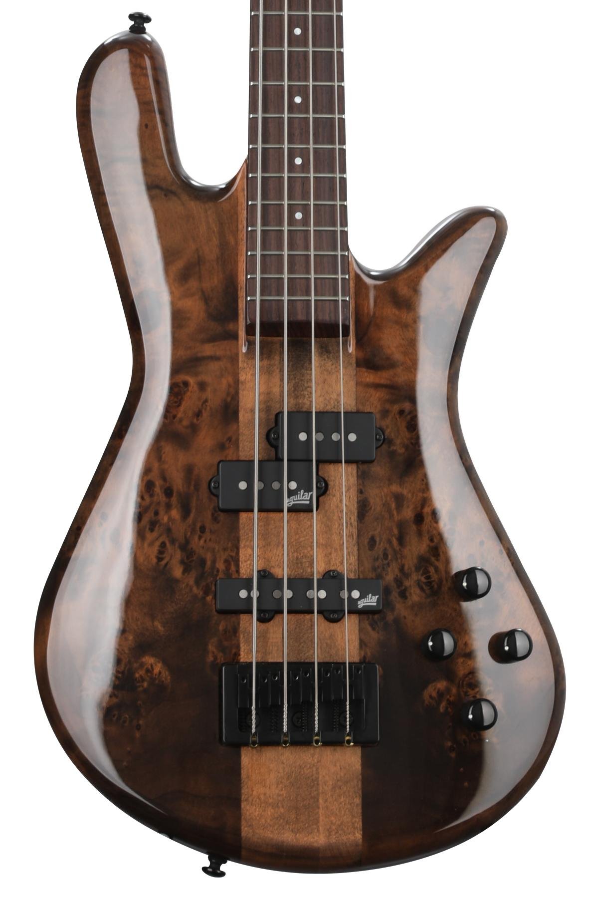 Spector NS Ethos 4 Bass Guitar - Super Faded Black Gloss | Sweetwater