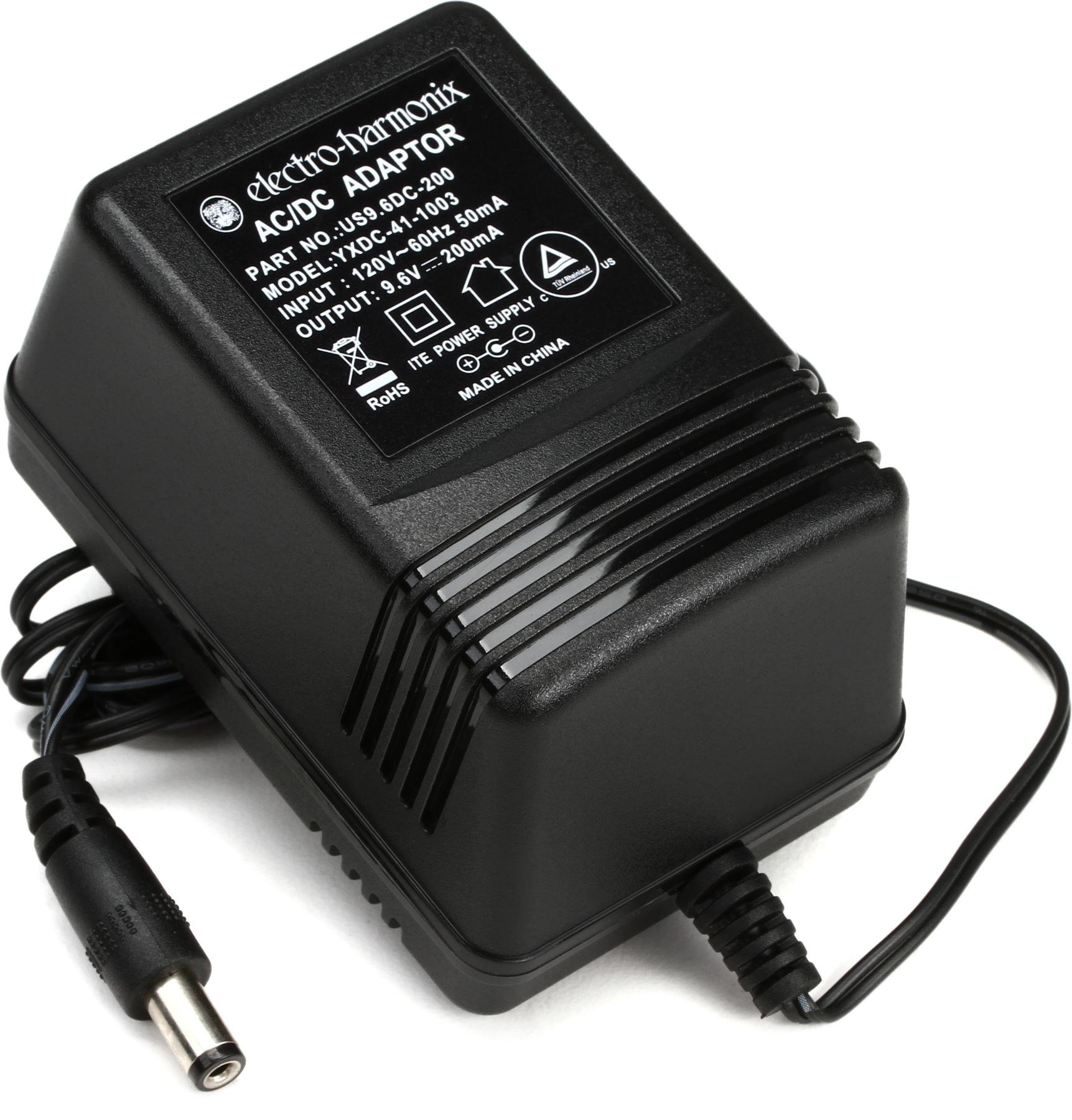 UK plug Premium MyVolts 9V power supply adaptor compatible with Electro-Harmonix Bass Big Muff Pi Effects pedal 