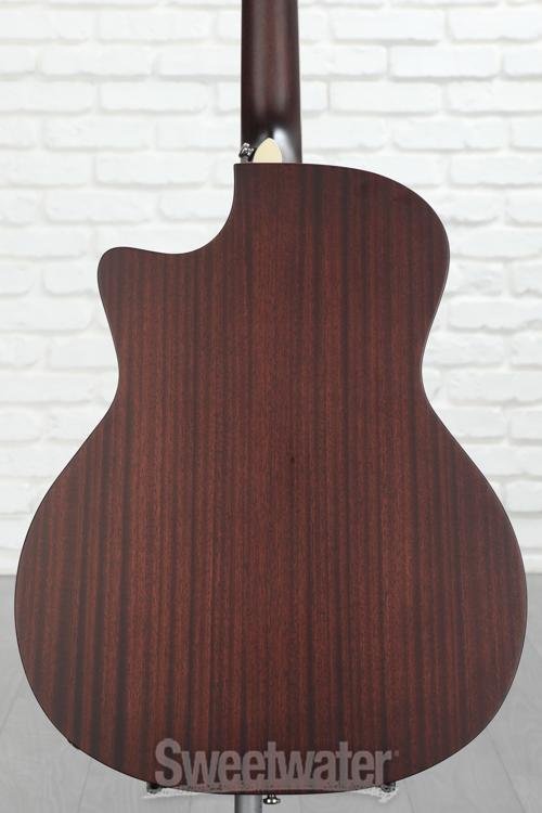 D'Angelico Premier Gramercy Acoustic-electric Guitar - Deep Sea Satin, Sweetwater Exclusive