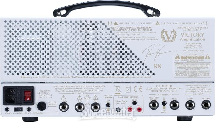 750 RK50H detail01 - Victory Amplification RK50H Richie Kotzen Signature 50 Watt Amp Head