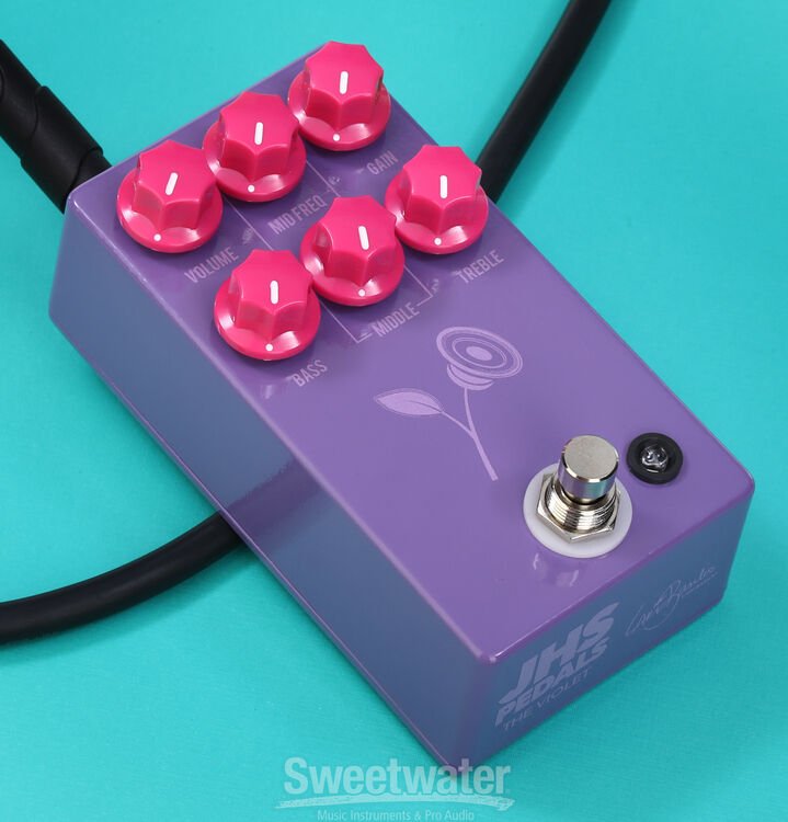 ギター JHS Pedals/The Violet Amazon.com: JHS Violet Distortion Pedal, Purple