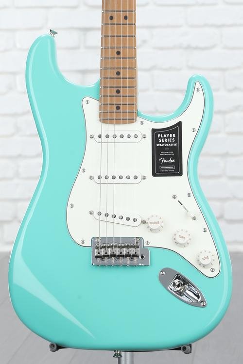 Fender Player Stratocaster - Sea Foam Green, Sweetwater Exclusive