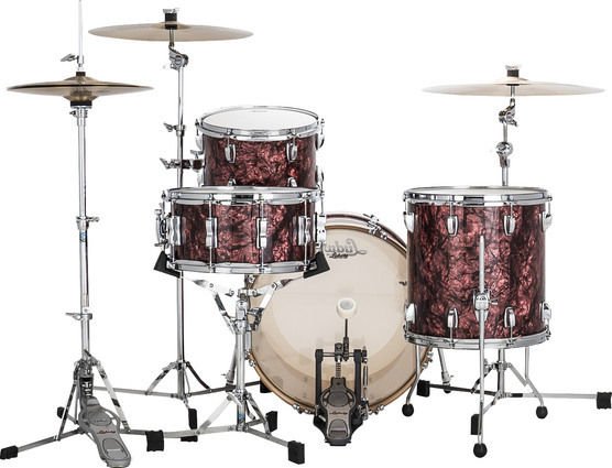 Ludwig Classic Maple Downbeat 20 3-piece Shell Pack - Burgundy Pearl