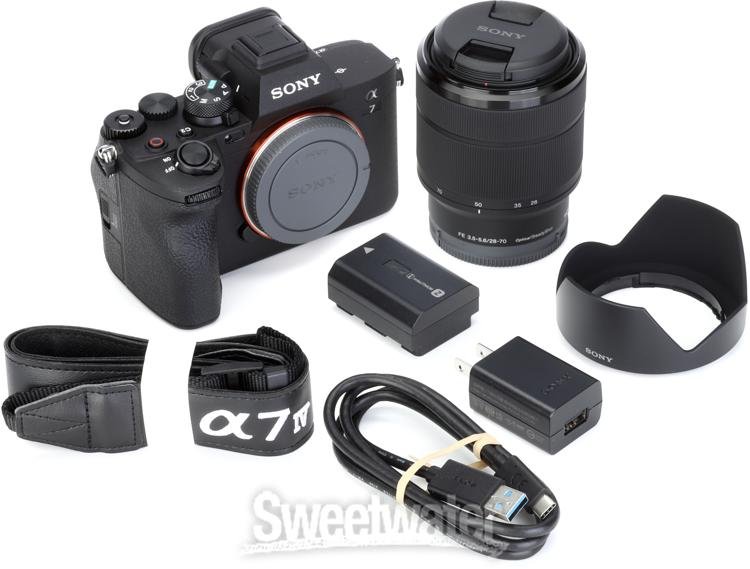 Sony Alpha 7 IV ILCE-7M4K Mirrorless Digital Camera with Lens