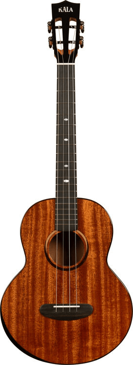 Kala Contour Series Baritone Ukulele - Natural Mahogany | Sweetwater