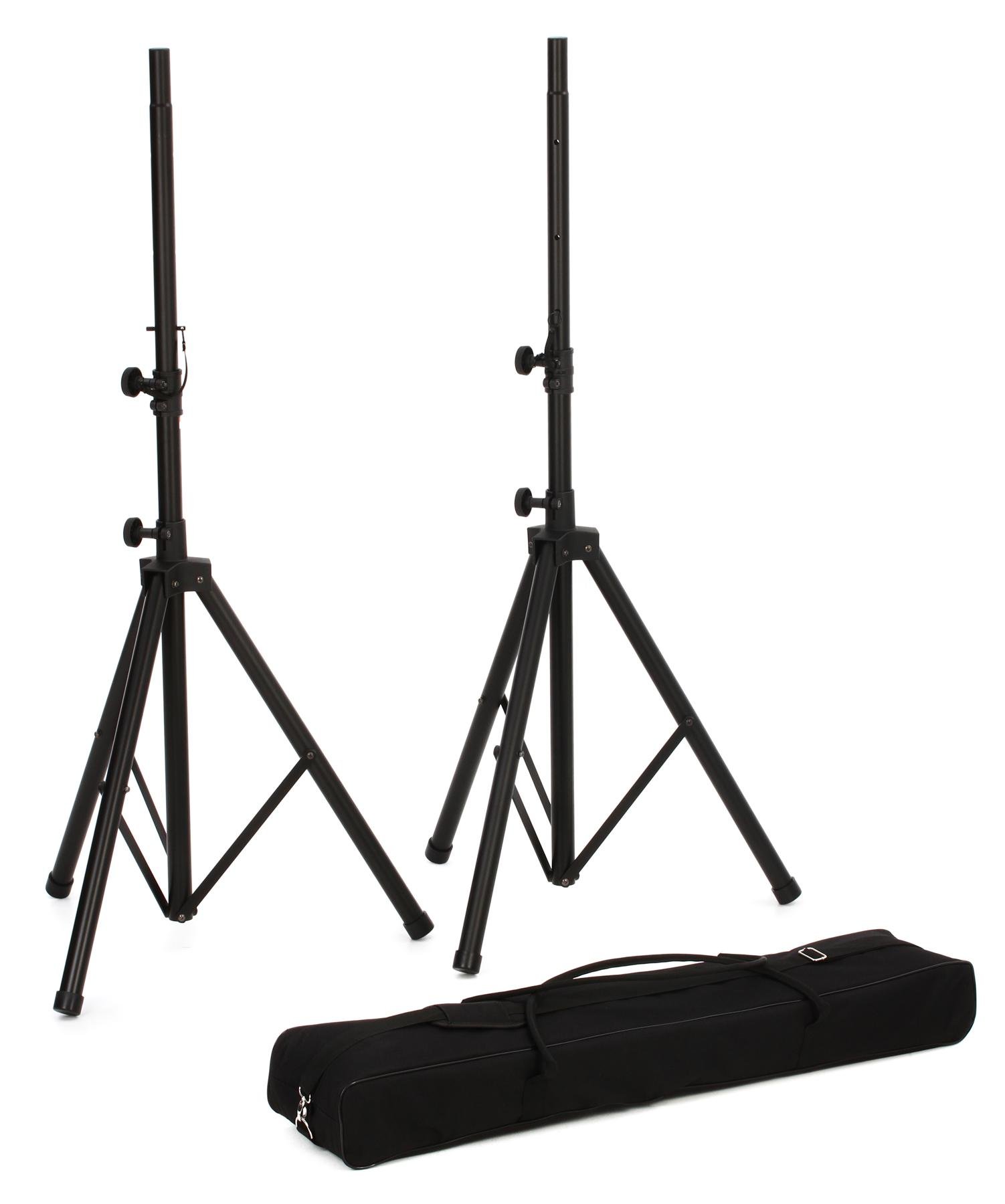 Yamaha SS238C Aluminum Speaker Stands with Bag | Sweetwater