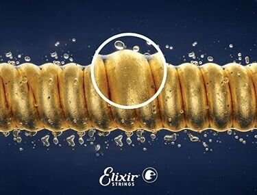 Elixir Strings 16540 Nanoweb Electric Guitar Strings - .009-.042 Super Light, 3-pack