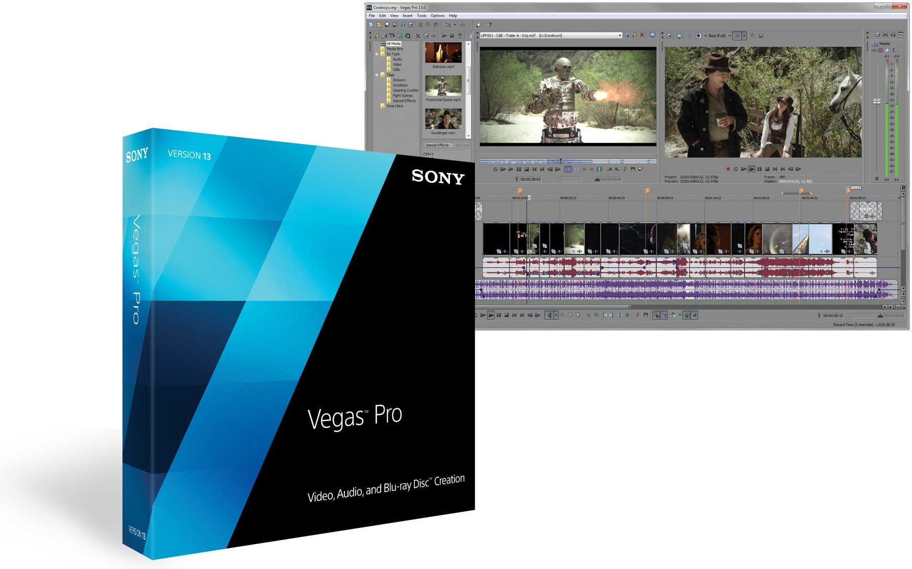 sony vegas pro 13.0 slow frame rate while editing