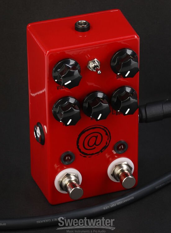JHS AT Andy Timmons Drive V2 Overdrive Pedal - Red | Sweetwater
