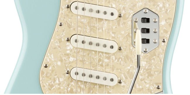 Squier Paranormal Cyclone Electric Guitar - Daphne Blue