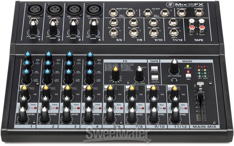 Mackie Mix12FX 12-channel Mixer | Sweetwater