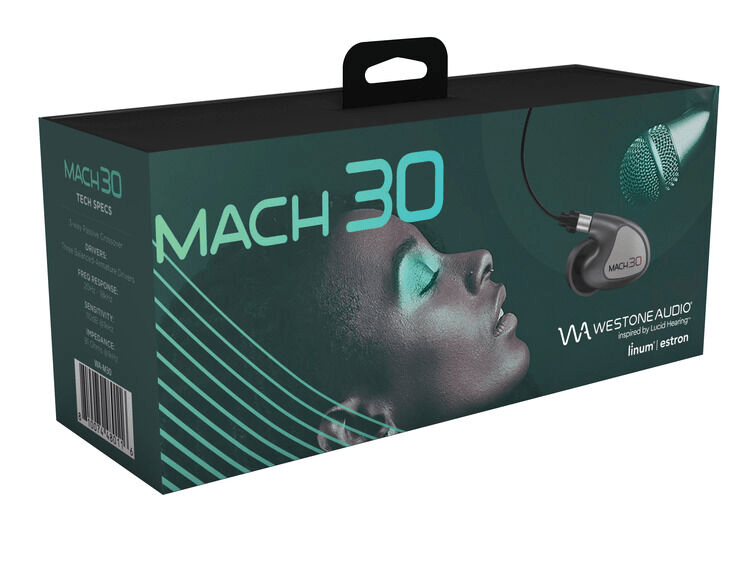 Westone Audio MACH 30 3-driver Universal In-ear Monitors - 3-way