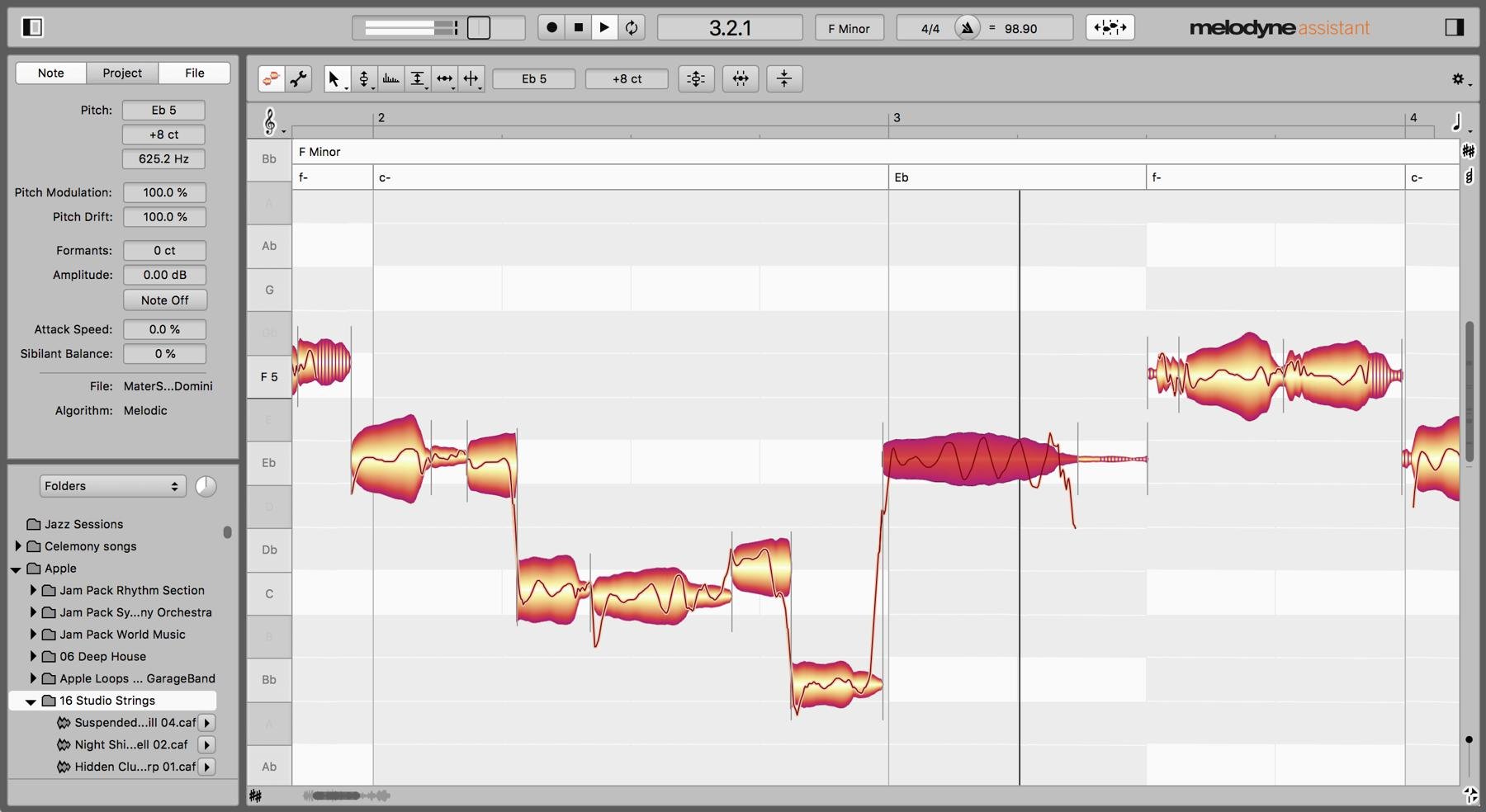 melodyne remove vocals