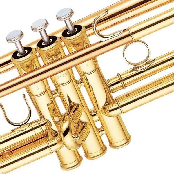 Yamaha Ytr6345-g Trumpet, Gold Brass Bell, Gold Lacquer, Pro