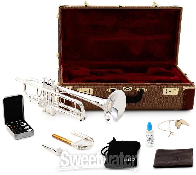 XO 1602S-R Professional Bb Trumpet - Reverse Leadpipe - Silver Plated