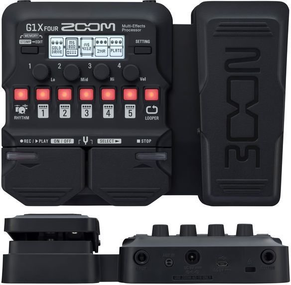 Zoom G1X FOUR Multi-effects Processor with Expression Pedal