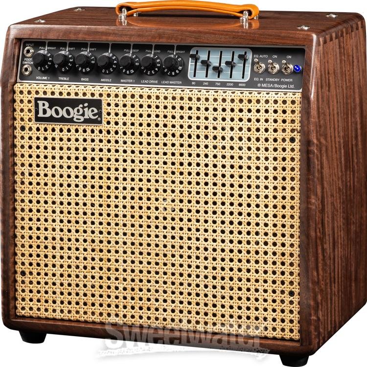 Mesa/Boogie Mark IIC+ 75-watt 1 x 12-inch Combo Amplifier - Walnut Cabinet, Wicker Grille
