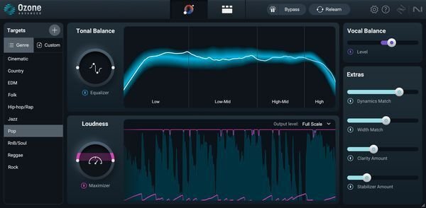 iZotope Ozone 11 Advanced Mastering Software Suite
