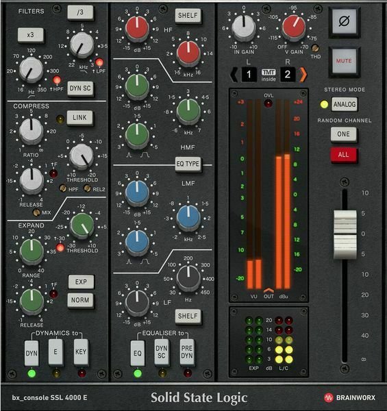 Brainworx bx_console SSL 4000 E Plug-in | Sweetwater