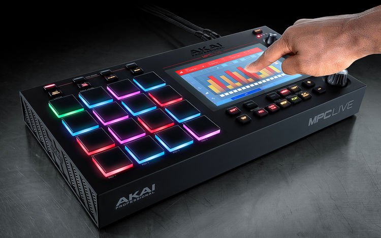 akai professional mpc live ii standalone sampler and sequencer
