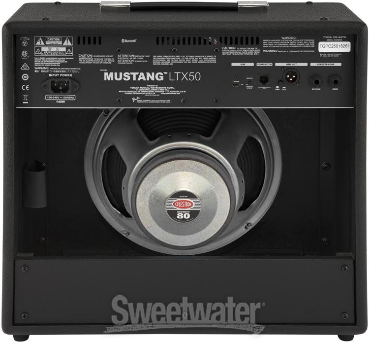 Fender Mustang LTX50 50-watt 1 x 12-inch Combo Amplifier