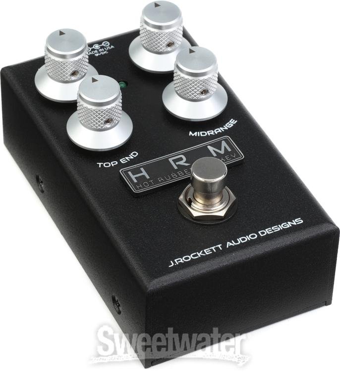 J. Rockett Audio Designs Hot Rubber Monkey (HRM) V2 Overdrive Pedal |  Sweetwater