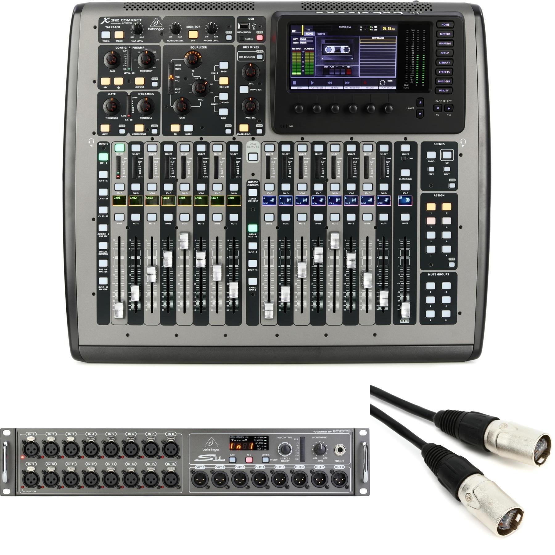 behringer x32 compact digital mixer