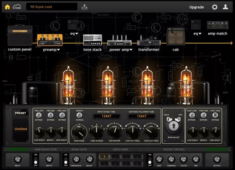 Positive Grid Bias Mini 300-watt Bass Head