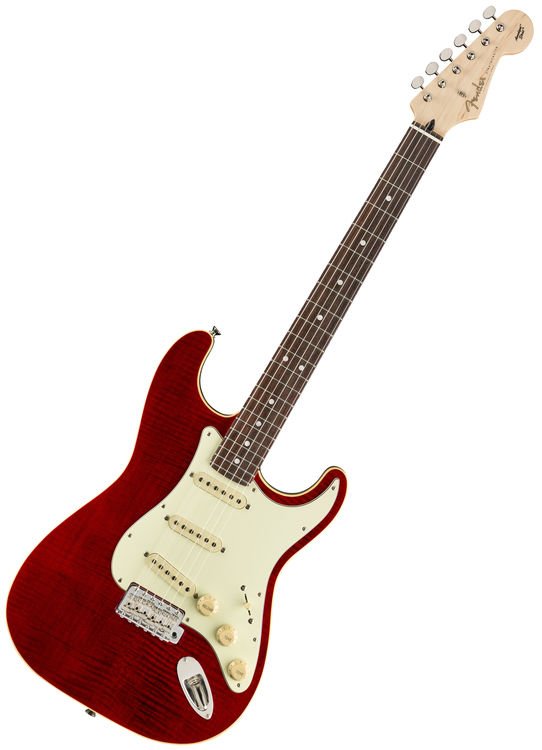 Fender Made in Japan Aerodyne Classic Stratocaster - Transparent Red |  Sweetwater