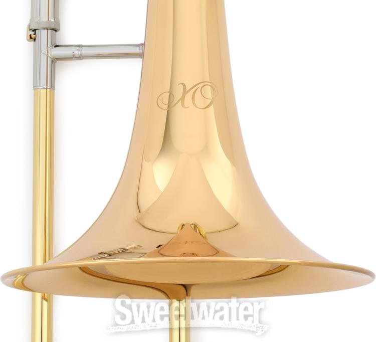 XO 1240RL-T Bass Trombone - Red Brass Bell - Dual Independent