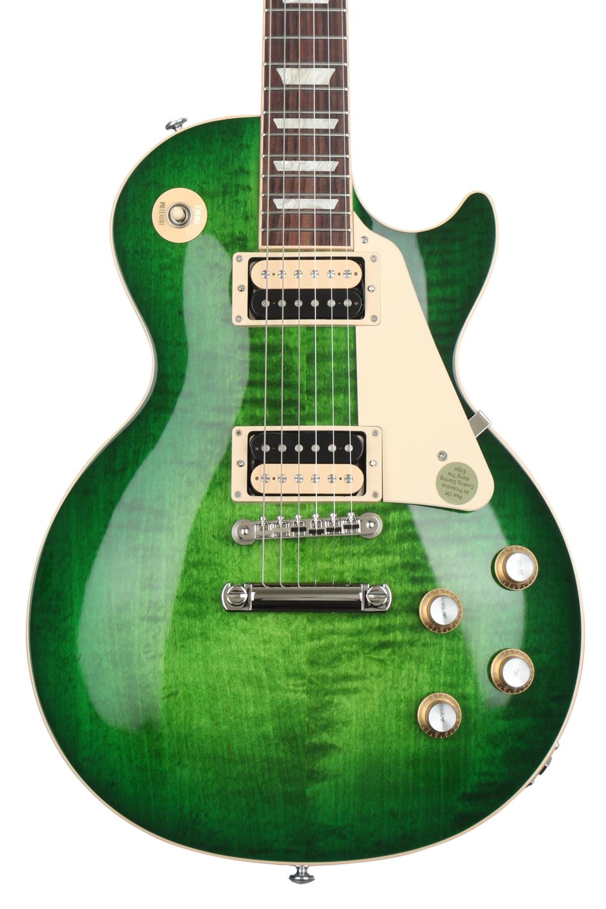 Gibson 2019 Les Paul Classic 57 Zebra Sweetwater Exclusive Green