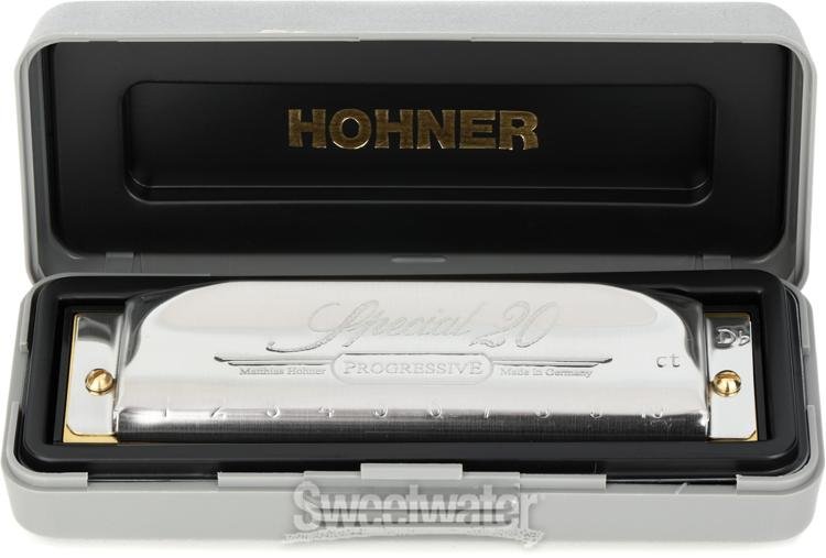 Hohner Special 20 Country Tuned Harmonica Key of C Sharp Sweetwater