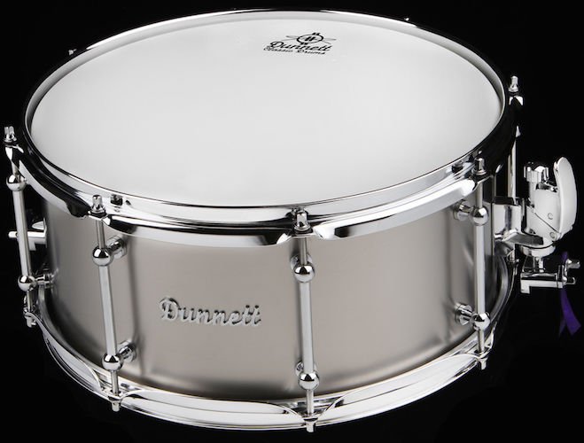 Dunnett Classic Titanium Snare Drum - 6.5 x 14-inch - Raw | Sweetwater