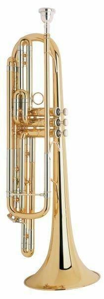 Bach B188 Stradivarius Bb Bass Trumpet - Clear Lacquer | Sweetwater