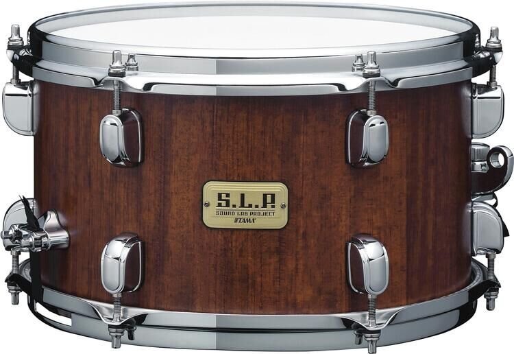 Tama S.L.P. Mod Bubinga Snare Drum - 7 inches x 12 inches