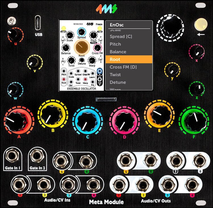 4ms MetaModule Virtual Patch Player Eurorack Synthesizer