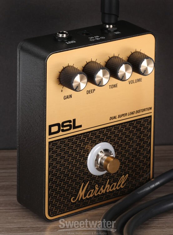Marshall DSL Overdrive/Distortion Pedal | Sweetwater
