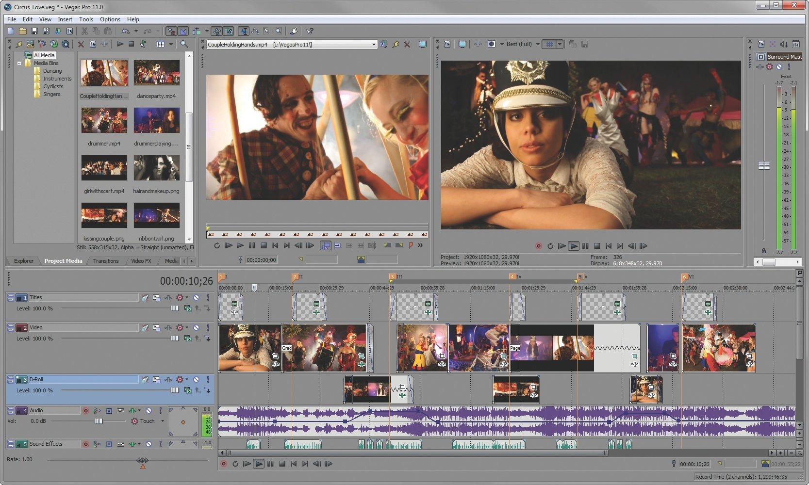 Sony Vegas Pro 11 Academic Edition Sweetwater