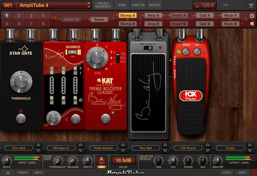 Ik Multimedia Amplitube Brian May Collection Software Suite Sweetwater