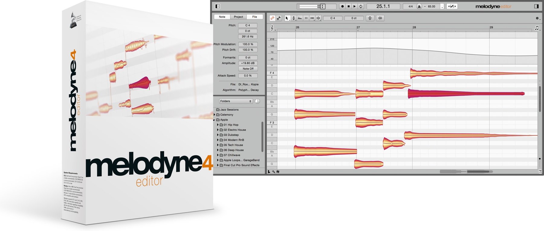 melodyne update melodyne update